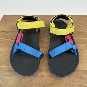 New Big Kids Teva Hurricane XLT‎ 2 Colorblock Teva Outdoor Sandals Size 1 Y NWOB